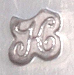 Jaarletter H van 1817 zilver